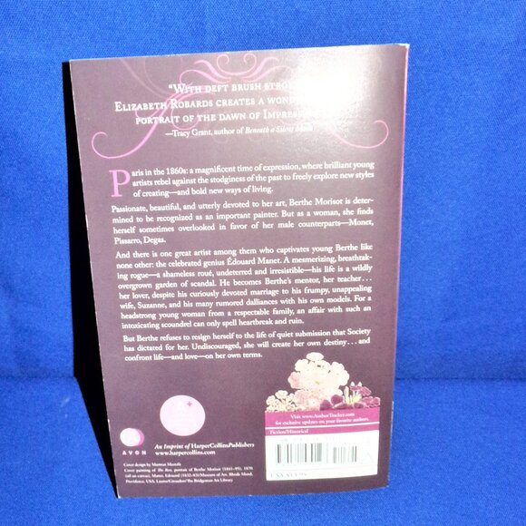 With Violets by Elizabeth Robards (2008, Paperback Book) Stated 1ST Edition - Picture 2 of 3
